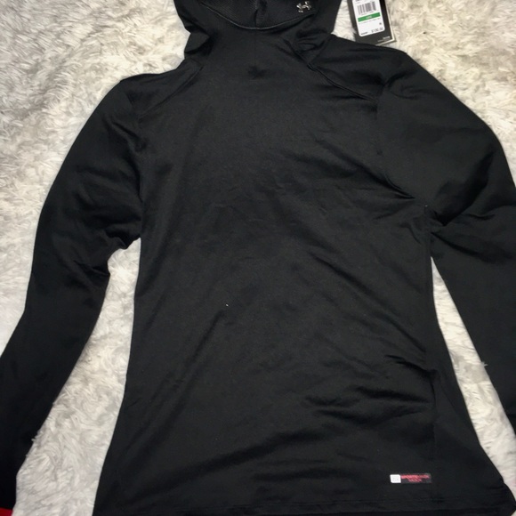 Under Armour Women’s  Black Onyx w/ Built in Face Mask sz Large - Picture 2 of 10